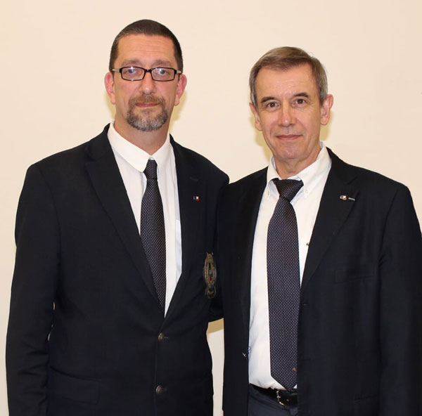 Pierre Damoiseau, Directeur Technique 6ème Dan et Jean-Marie Granouillet Juge Mondial 6ème dan